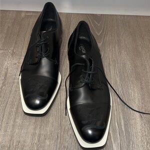 FENDI lace up derbys